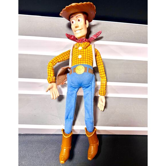 Vintage Toy Story Woody 11" Figure Doll DisneyPixar Burger King 1995 - Picture 1 of 9